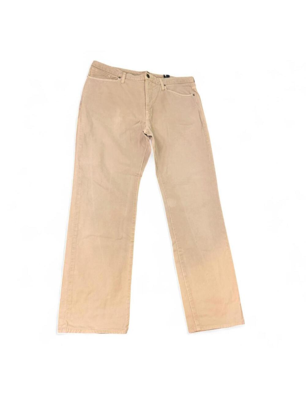 Hart Schaffner Marx Men's Tan Cream Trousers